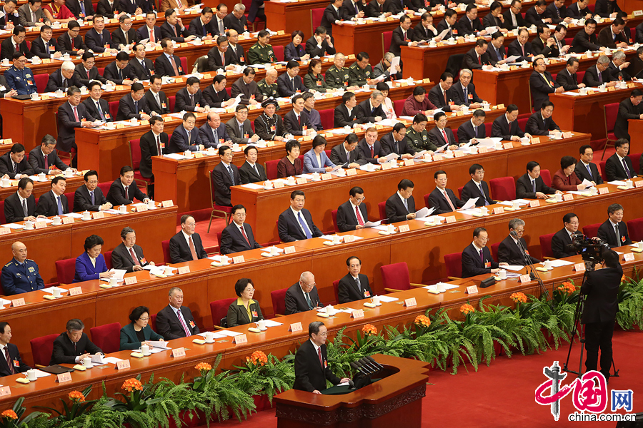 全國政協十二屆三次會議在北京開幕