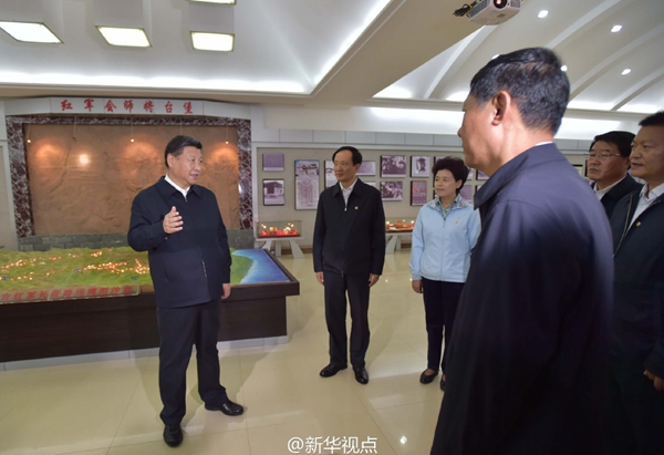 習(xí)近平：緬懷先烈、不忘初心，走好新的長征路