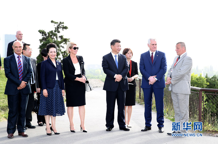 習近平出訪塞爾維亞精彩圖集