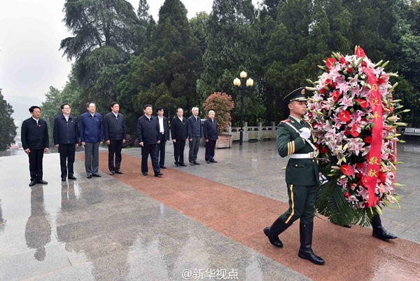 習(xí)總書記到金寨