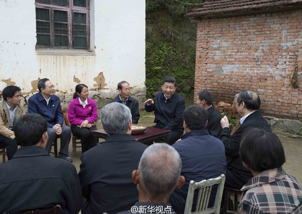 習(xí)總書記到金寨