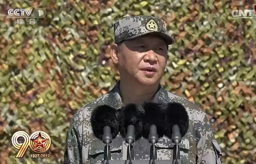 沙場閱兵一年間，習近平強調最多的是什么？