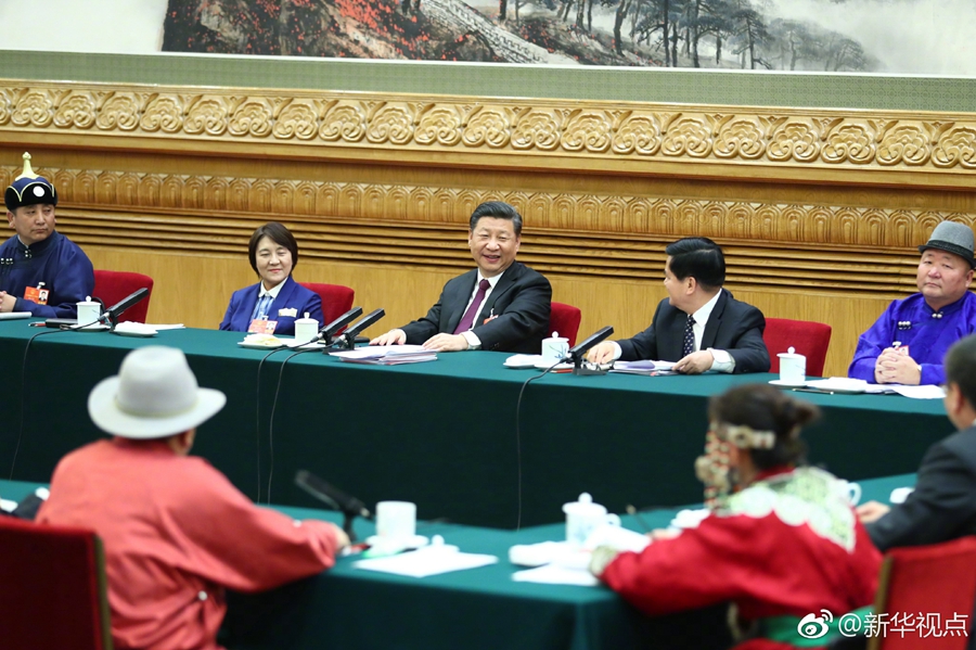 習近平語重心長表達在內蒙古自治區參加全國人大代表選舉的良苦用心
