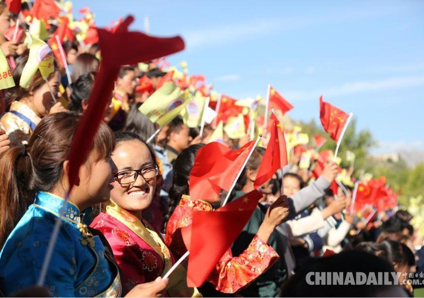 西藏自治區成立50周年慶祝大會（組圖）
