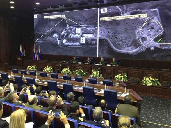 俄羅斯公布衛星照片 指稱土總統及家人從IS處走私石油
