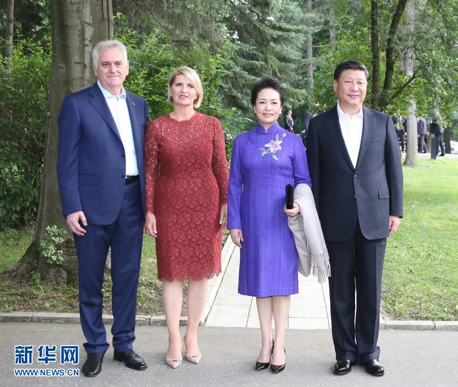 習近平同塞爾維亞總統尼科利奇舉行會晤