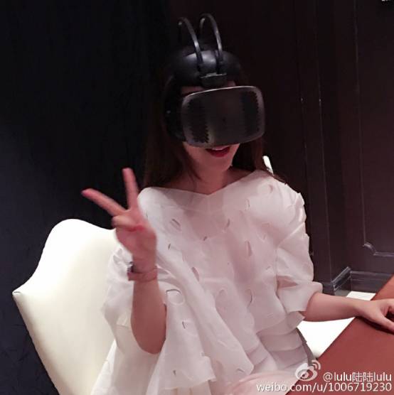 時(shí)尚人士陸陸lulu跨界科技圈，首選VR公司IDEALENS