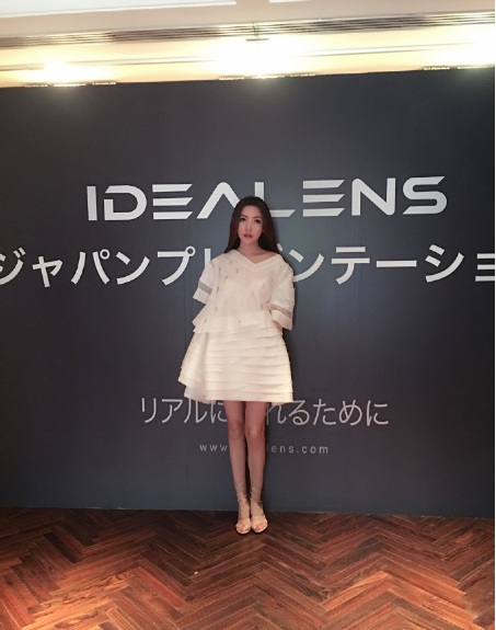 時(shí)尚人士陸陸lulu跨界科技圈，首選VR公司IDEALENS