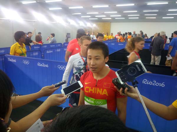 中國速度閃擊里約 男子4X100米接力創歷史進奧運決賽