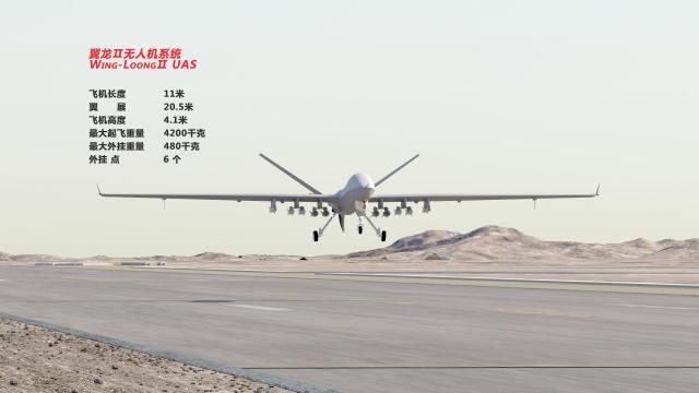 龍抬頭后震四海 中國翼龍Ⅱ成功首飛