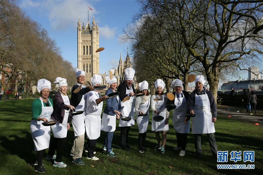 英國：議會的顛煎餅跑比賽