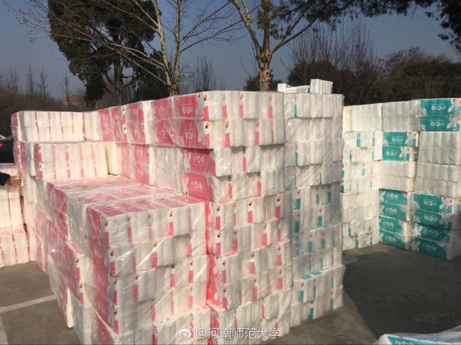 貼心！河南一高校為女生發(fā)衛(wèi)生紙福利