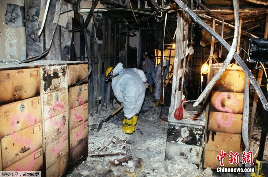 FBI首次公布“9·11”襲擊現場調查照片
