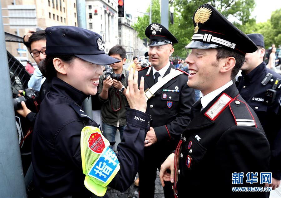 中意警方在滬聯合巡邏
