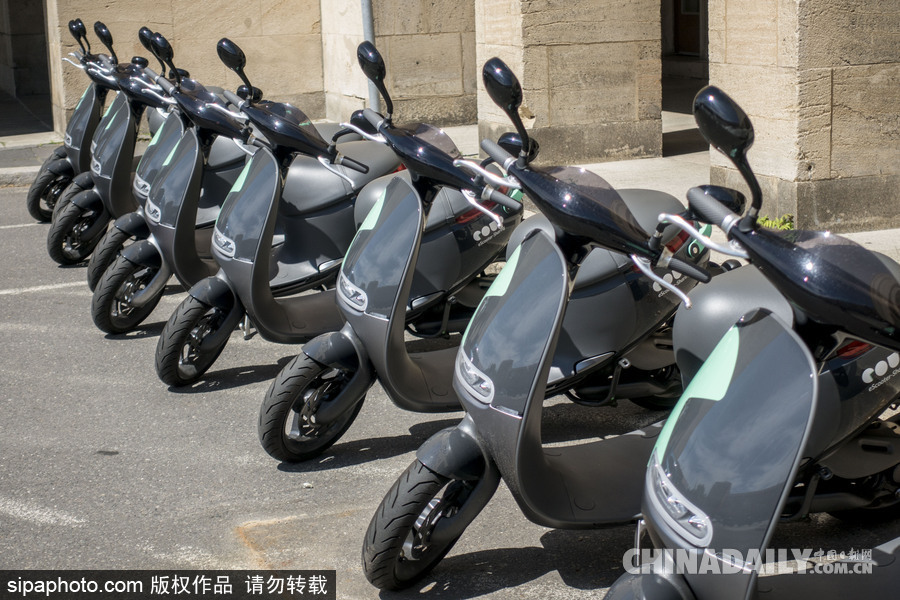 德國柏林也刮起“共享風(fēng)” 街頭現(xiàn)共享電動車
