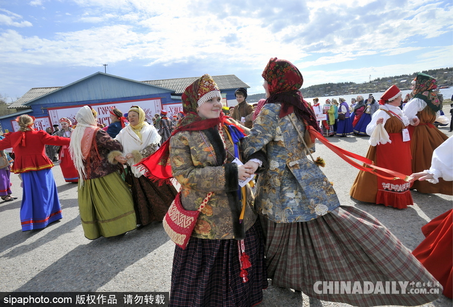 最炫民族風 俄羅斯摩爾曼斯克州舉辦民俗節