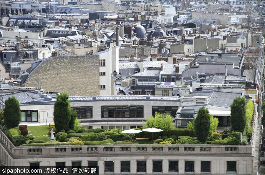 你眼中的巴黎！巴黎上空俯瞰城市圖景
