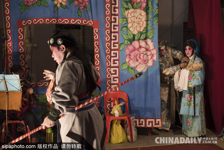 馬來西亞上演中國傳統(tǒng)戲劇表演 充滿濃郁中國風(fēng)情