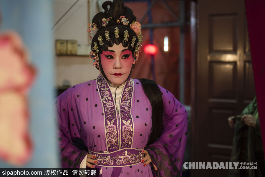 馬來西亞上演中國傳統戲劇表演 充滿濃郁中國風情