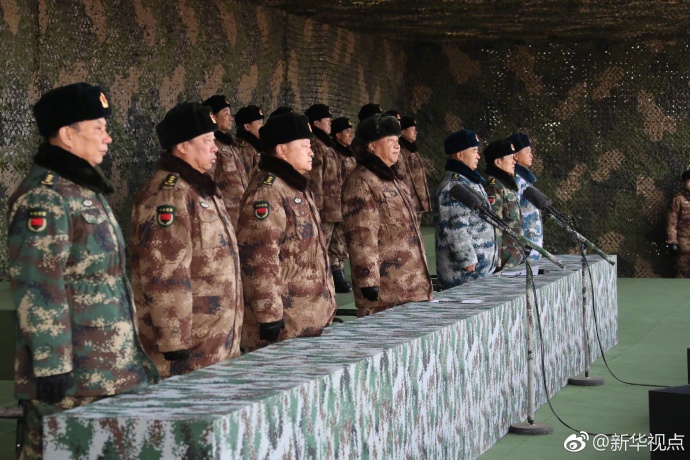 中央軍委首次舉行開訓動員大會 習近平向全軍發布訓令