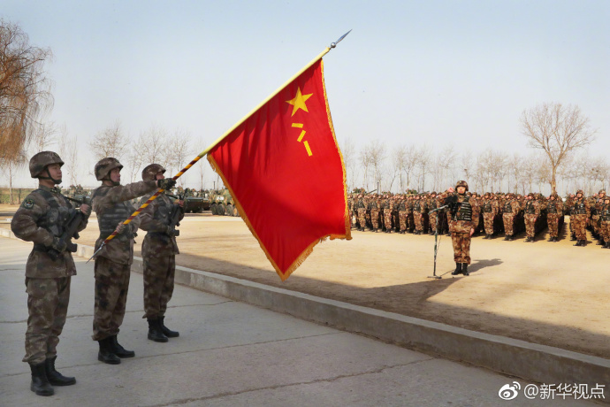 中央軍委首次舉行開訓動員大會 習近平向全軍發布訓令