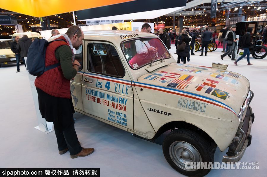 2018巴黎老爺車展開幕 經典老車演繹傳奇