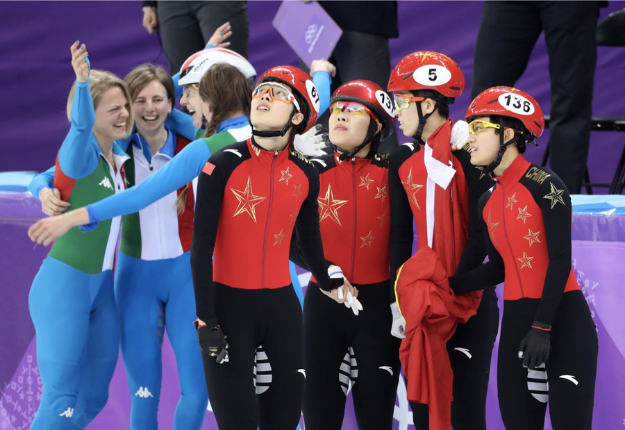 短道女子3000米賽后 中國女隊：看不懂判罰 很難接受結(jié)果