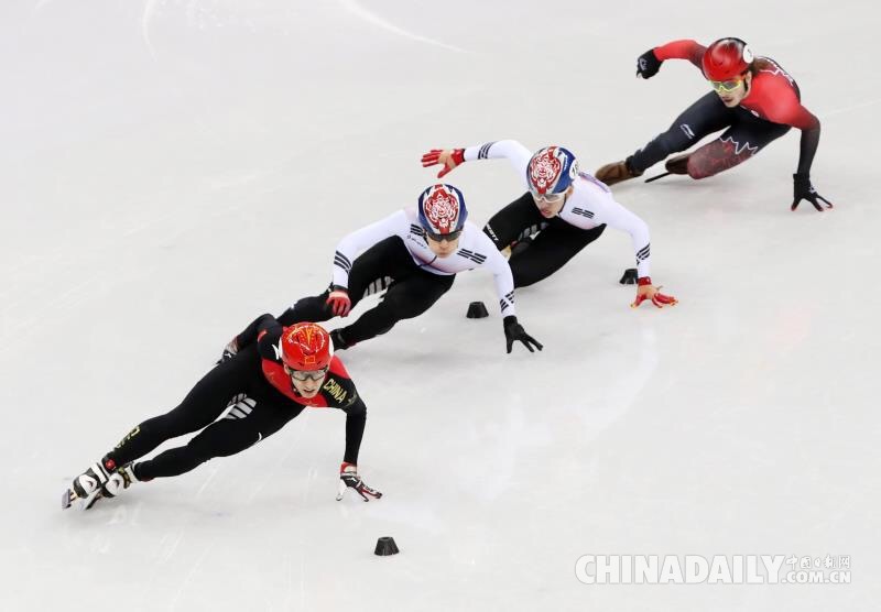 短道速滑——男子500米：武大靖破世界紀錄奪冠