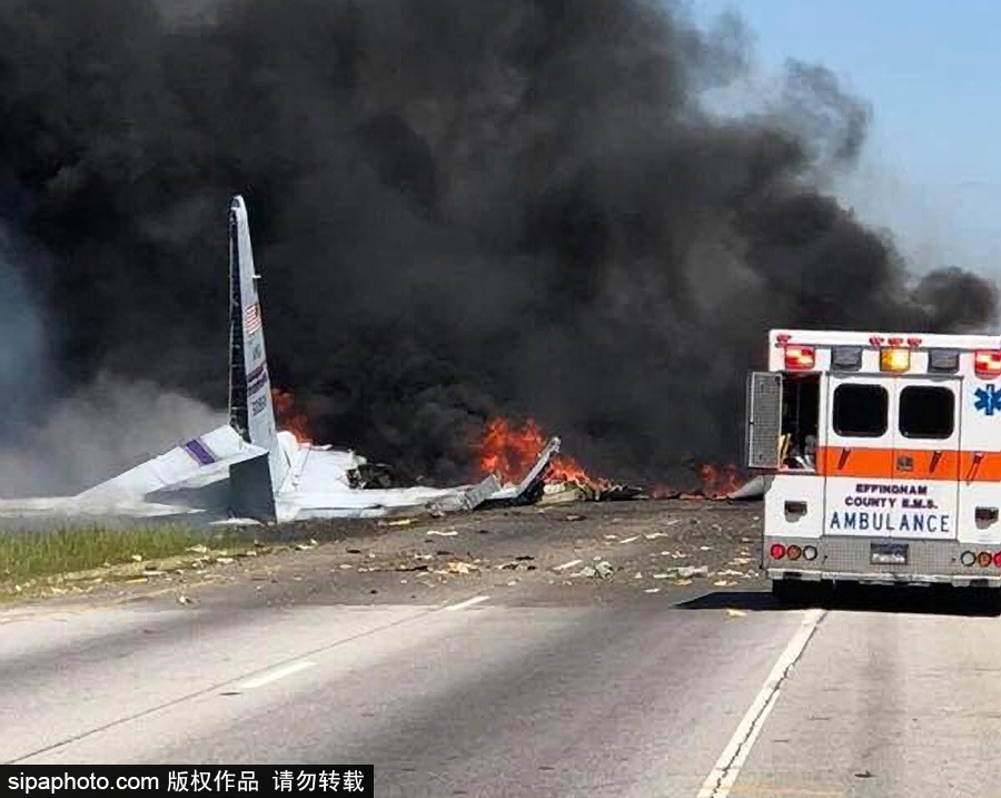 格魯吉亞一架空軍運輸機墜毀 至少5名國民警衛隊隊員死亡