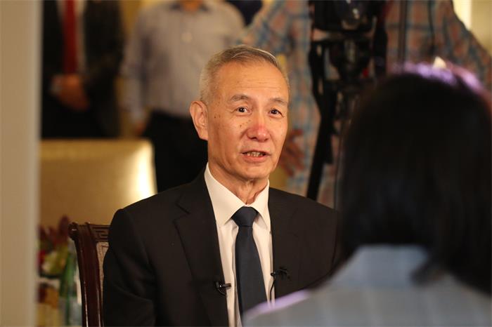 習近平主席特使、國務院副總理劉鶴接受媒體采訪表示 中美達成共識，不打貿易戰