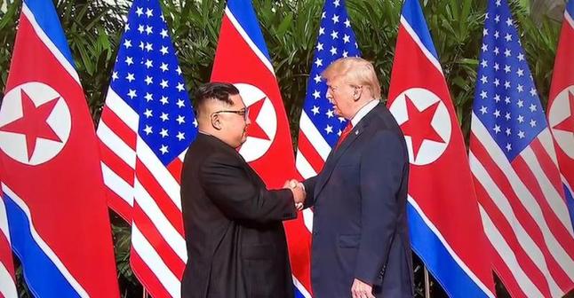 金正恩談與特朗普會(huì)晤：朝美克服諸多障礙 終于迎來了今天
