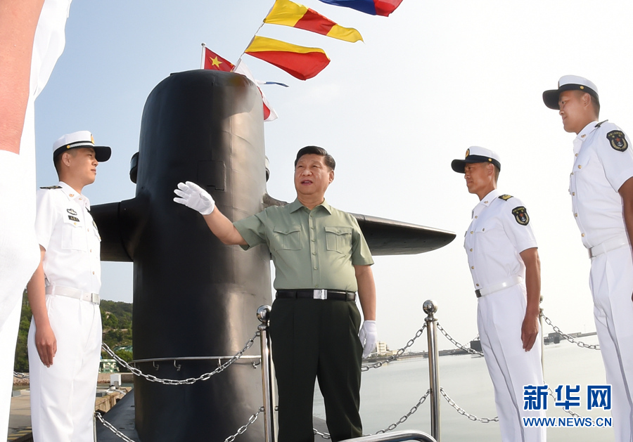 習近平在視察北部戰區海軍時強調 貫徹轉型建設要求 鍛造海上精兵勁旅