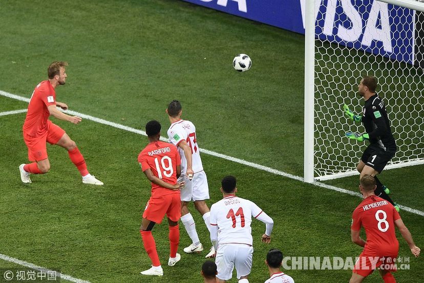 凱恩補(bǔ)時(shí)絕殺+梅開二度 英格蘭首戰(zhàn)2-1突尼斯