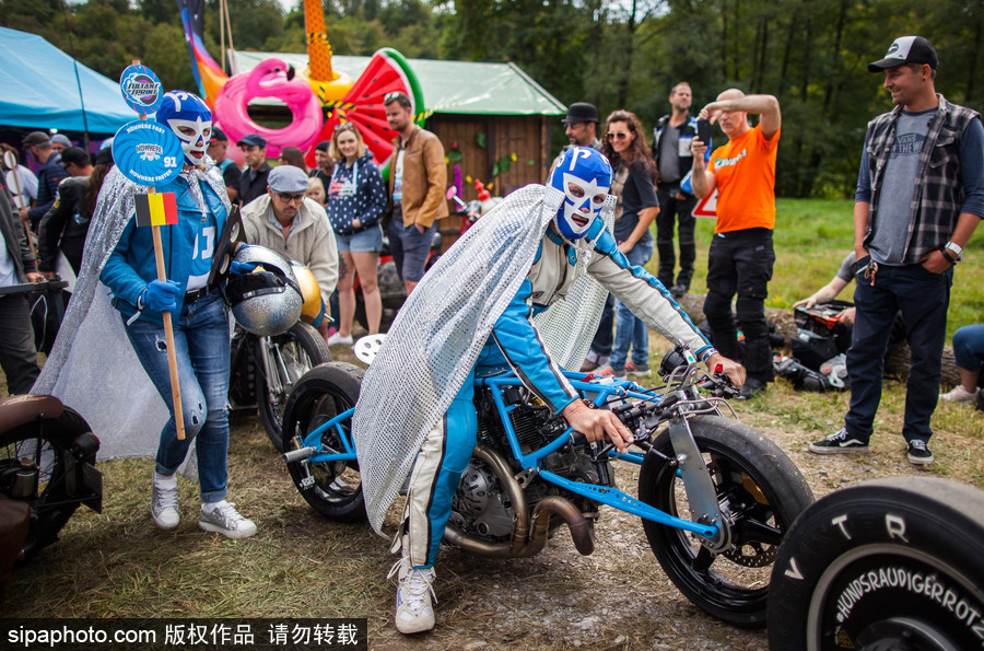 炫酷造型出盡風頭！德國萊昂貝格成為摩托車愛好者的天堂