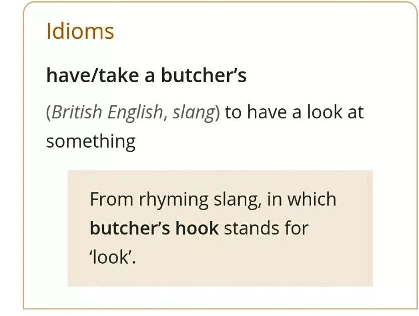 英語中的黑話：倫敦東區的Rhyming Slang